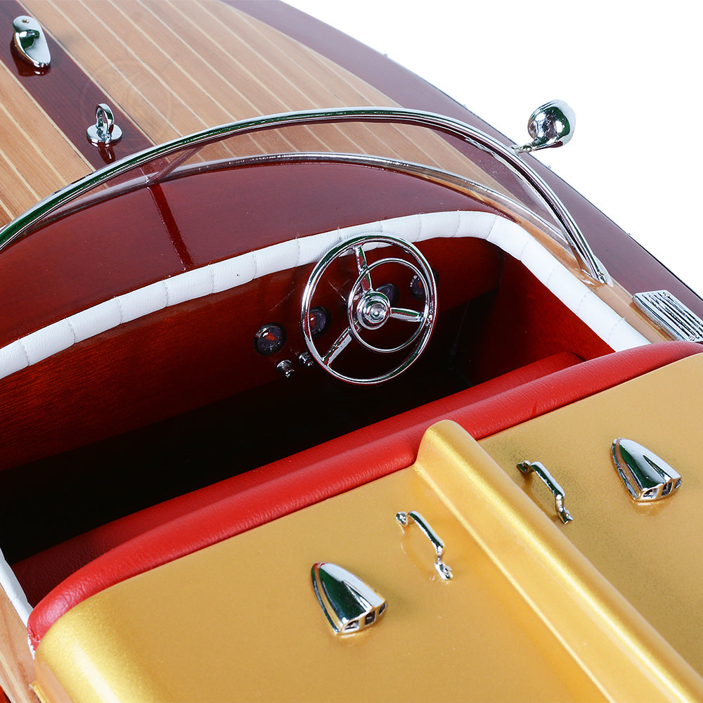 CHRIS CRAFT COBRA MODEL BOAT PAINTED L80 For Wholesale