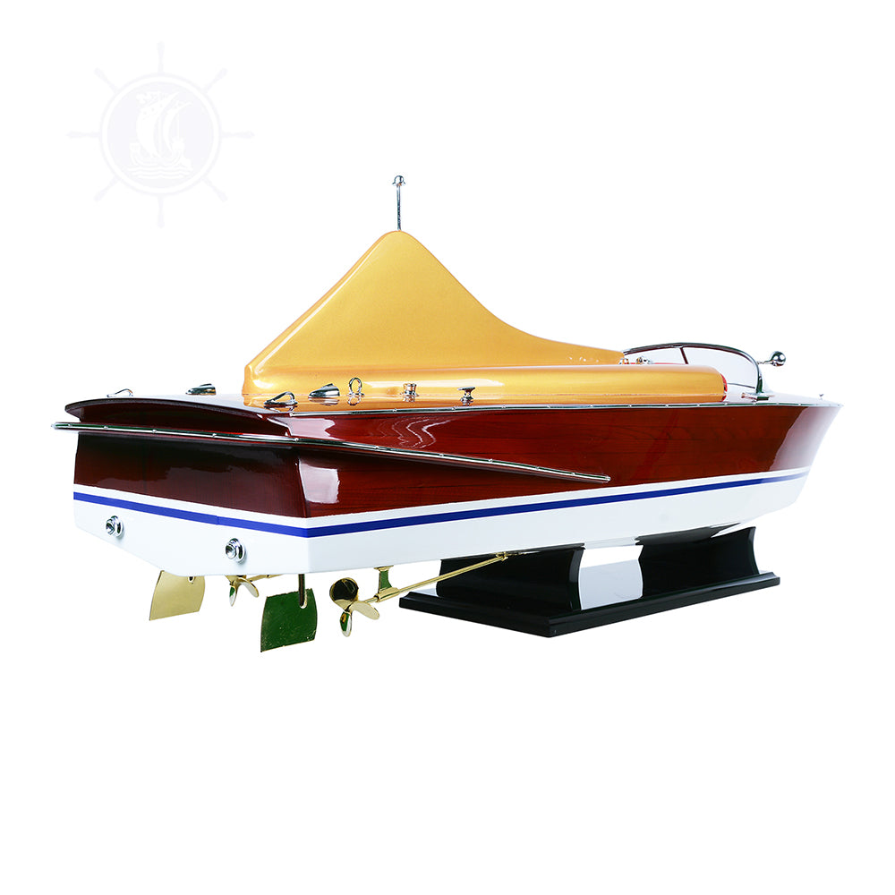 CHRIS CRAFT COBRA MODEL BOAT PAINTED L80 For Wholesale