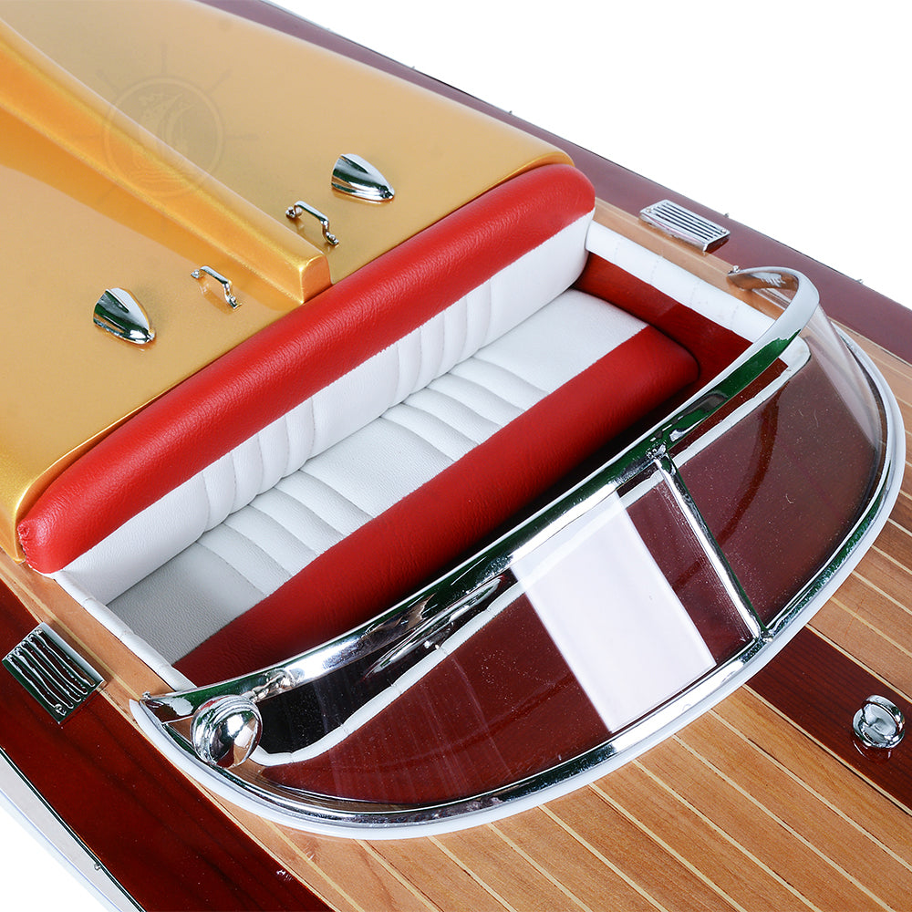 CHRIS CRAFT COBRA MODEL BOAT PAINTED L80 For Wholesale