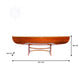 CANOE TABLE 5 FEET | High-quality | Fully Assembled Wooden Ship Model For Wholesale