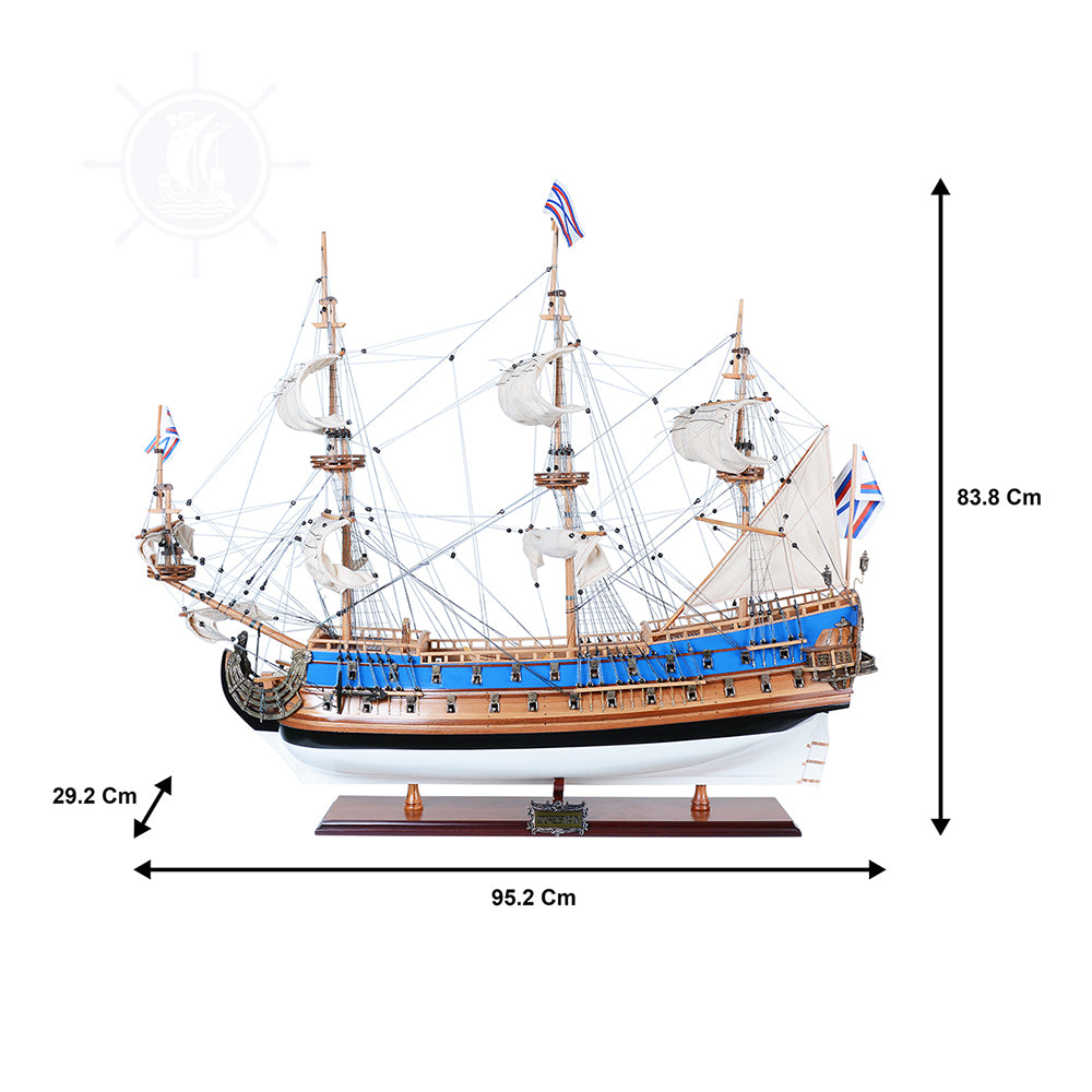 GOTO PREDESTINATION MODEL SHIP PAINTED | High-quality | Fully Assembled Wooden Ship Models For Wholesale