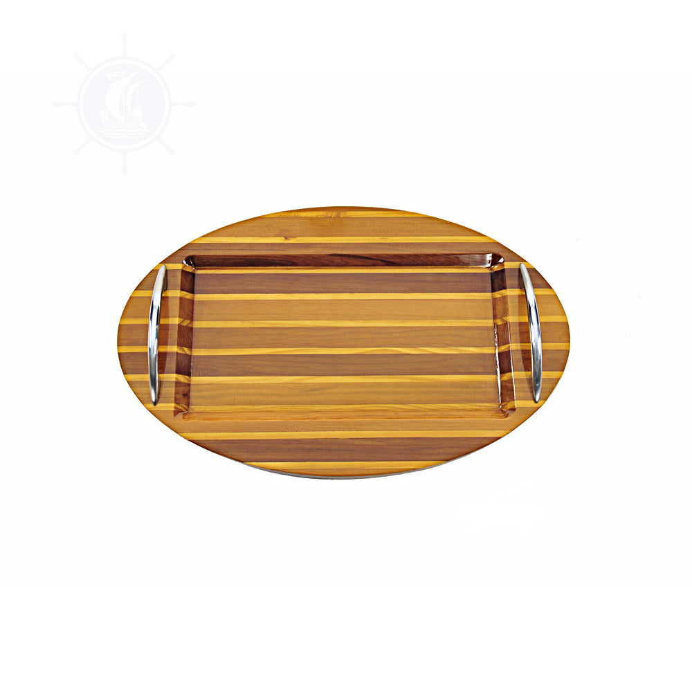 CHRIST CRAFT OVAL TRAY