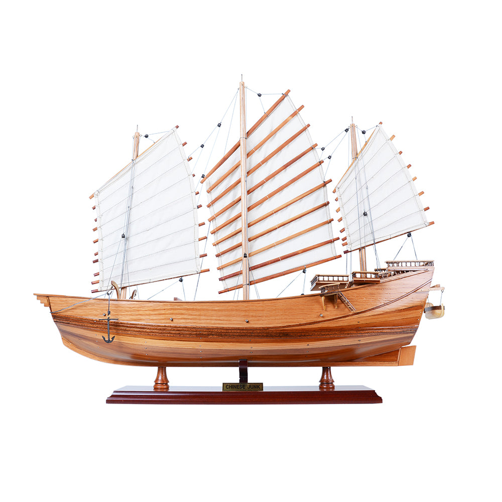 CHINESE PIRATE JUNK MODEL BOAT L60 | High-quality | Fully Assembled Wooden Model boats For Wholesale