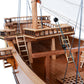 CHINESE PIRATE JUNK MODEL BOAT L60 | High-quality | Fully Assembled Wooden Model boats For Wholesale