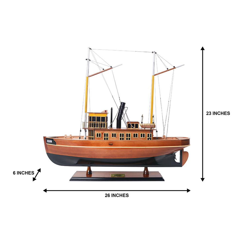 SEGUIN MODEL BOAT | High-quality | Fully Assembled Wooden Model boats For Wholesale