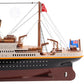 TITANIC CRUISE SHIP MODEL PAINTED LARGE| High-quality Cruiser| Fully Assembled Wooden Model Ship
