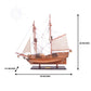 LADY WASHINGTON MODEL SHIP | High-quality | Fully Assembled Wooden Ship Models For Wholesale