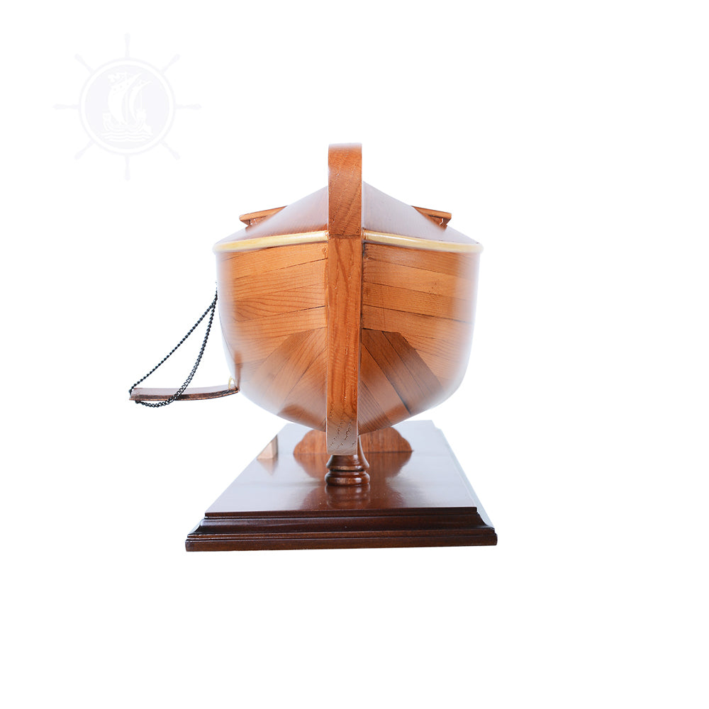 NOAH MODEL BOAT OPEN HULL | High-quality | Fully Assembled Wooden Model boats For Wholesale