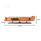 NOAH MODEL BOAT OPEN HULL | High-quality | Fully Assembled Wooden Model boats For Wholesale