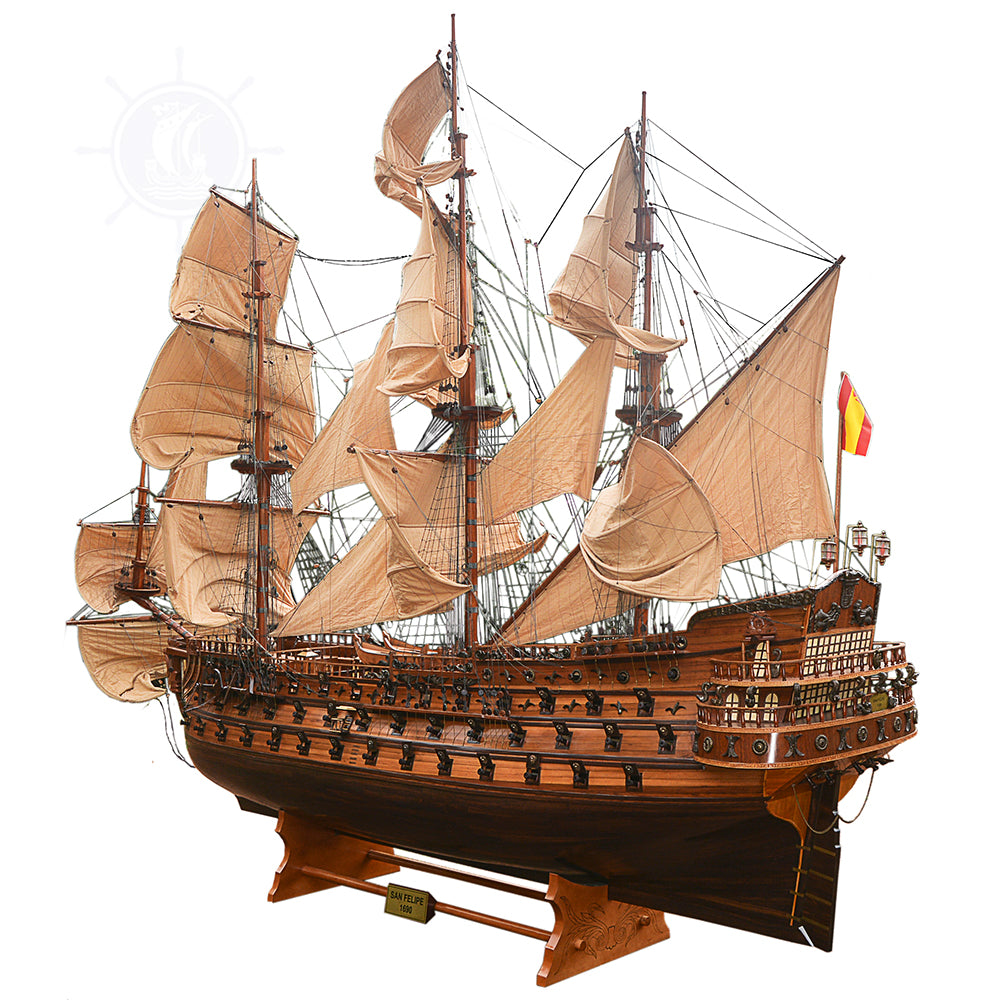 SAN FELIPE MODEL SHIP MASSIVE 13 FOOT LONG MUSEUOM QUALITY LIMITED EDITION | High-quality | Fully Assembled Wooden Ship Models For Wholesale