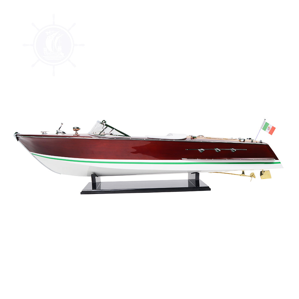 RIVA ARISTON MODEL BOAT PAINTED L90 | High-quality | Fully Assembled Wooden Model boats For Wholesales