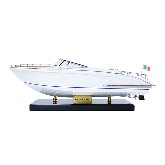 ITALY SPEEDBOAT RIVARAMA MODEL BOAT | High-quality | Fully Assembled Wooden Model boats For Wholesale