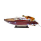 RIVA RIVARAMA WINE HOLDER MODEL BOAT WITH LED LIGHTS | High-quality | Fully Assembled Wooden Model boats For Wholesale