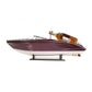 RIVA RIVARAMA WINE HOLDER MODEL BOAT WITH LED LIGHTS | High-quality | Fully Assembled Wooden Model boats For Wholesale