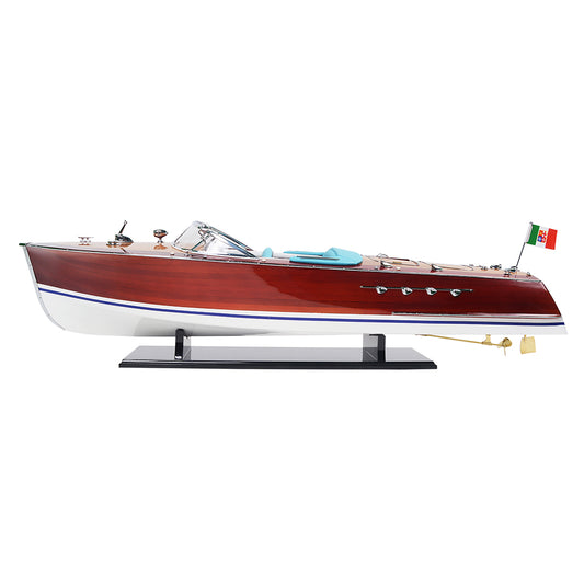 RIVA TRITON MODEL BOAT PAINTED L91 | High-quality | Fully Assembled Wooden Model boats For Wholesales
