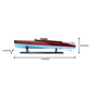 DIXIE II MODEL BOAT | High-quality | Fully Assembled Wooden Model boats For Wholesale