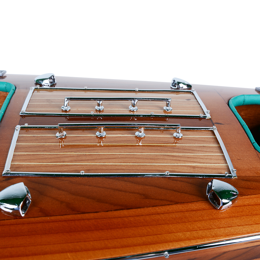 CHRIS CRAFT TRIPLE COCKPIT MODEL BOAT MEDIUM | High-quality | Fully Assembled Wooden Model boats For Wholesale