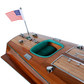CHRIS CRAFT TRIPLE COCKPIT MODEL BOAT MEDIUM | High-quality | Fully Assembled Wooden Model boats For Wholesale