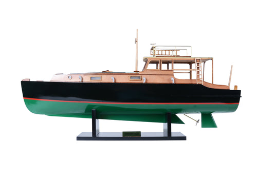HEMINGWAY™ PILAR MODEL BOAT FISHING BOAT | High-quality | Fully Assembled Wooden Model boats For Wholesale