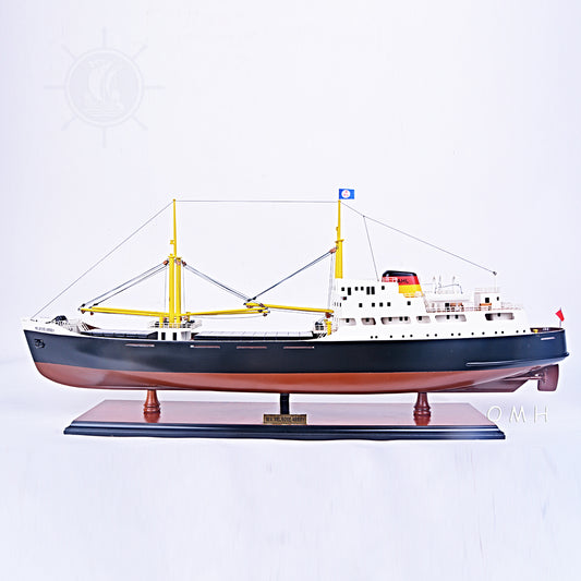 MELROSE ABBEY MODEL BOAT L80 CM | High-quality | Fully Assembled Wooden Model boats For Wholesales