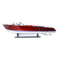RIVA AQUARAMA MODEL BOAT PAINTED WITH RC MOTOR | High-quality | Fully Assembled Wooden Model boats For Wholesale