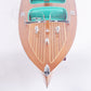 CHRIS CRAFT MODEL BOAT L80 WITH WINE HOLDER | High-quality | Fully Assembled Wooden Model boats For Wholesales
