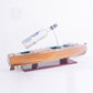 CHRIS CRAFT MODEL BOAT L80 WITH WINE HOLDER | High-quality | Fully Assembled Wooden Model boats For Wholesales