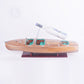 CHRIS CRAFT MODEL BOAT L80 WITH WINE HOLDER | High-quality | Fully Assembled Wooden Model boats For Wholesales