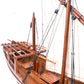 DHOW NATURE COLOR L30 | High-quality | Fully Assembled Wooden Model boats For Wholesale
