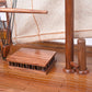 DHOW NATURE COLOR L30 | High-quality | Fully Assembled Wooden Model boats For Wholesale