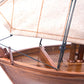 DHOW NATURE COLOR L30 | High-quality | Fully Assembled Wooden Model boats For Wholesale