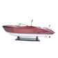 RIVA RAMA WITH WINE HOLDER L90 | High-quality | Fully Assembled Wooden Model boats For Wholesale