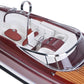 RIVA RAMA WITH WINE HOLDER L90 | High-quality | Fully Assembled Wooden Model boats For Wholesale