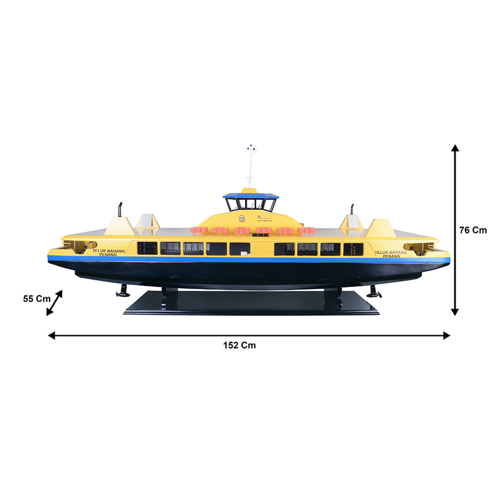 B519 - Replica Catamarn Parasarana Ferry model