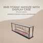 RMS TITANIC CRUISE SHIP MODEL MIDSIZE WITH DISPLAY CASE| High-quality Cruiser| Fully Assembled Wooden Model Ship