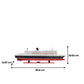 QUEEN MARY II CRUISE SHIP MODEL L | High-quality Cruiser| Fully Assembled Wooden Model Ship For Wholesale