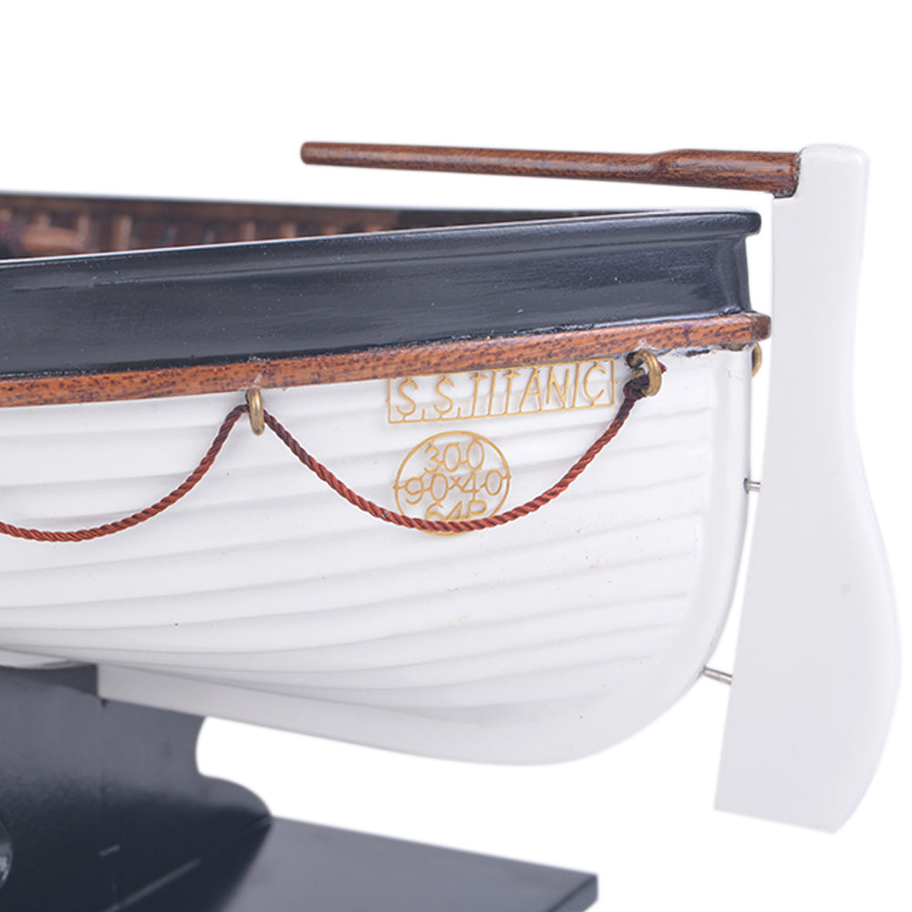 RMS TITANIC'S LIFEBOAT MODEL SHIP L30 | High-quality | Fully Assembled Wooden Ship Models for Wholesale