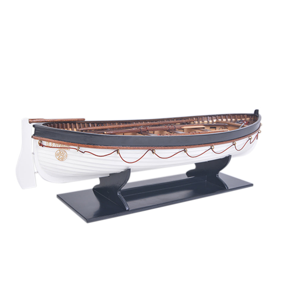 RMS TITANIC'S LIFEBOAT MODEL SHIP L30 | High-quality | Fully Assembled Wooden Ship Models for Wholesale