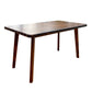 NAUTICAL TABLE WITH INLAY WOOD STRIPES MEDIUM