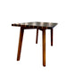 NAUTICAL TABLE WITH INLAY WOOD STRIPES MEDIUM