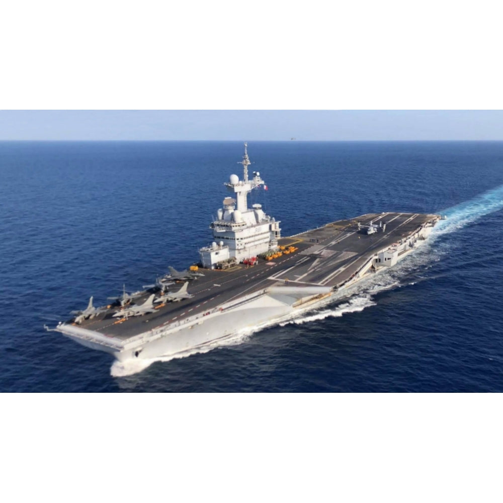 French Charles de Gaulle (R91) 30 Inches Aircraft Carrier Model