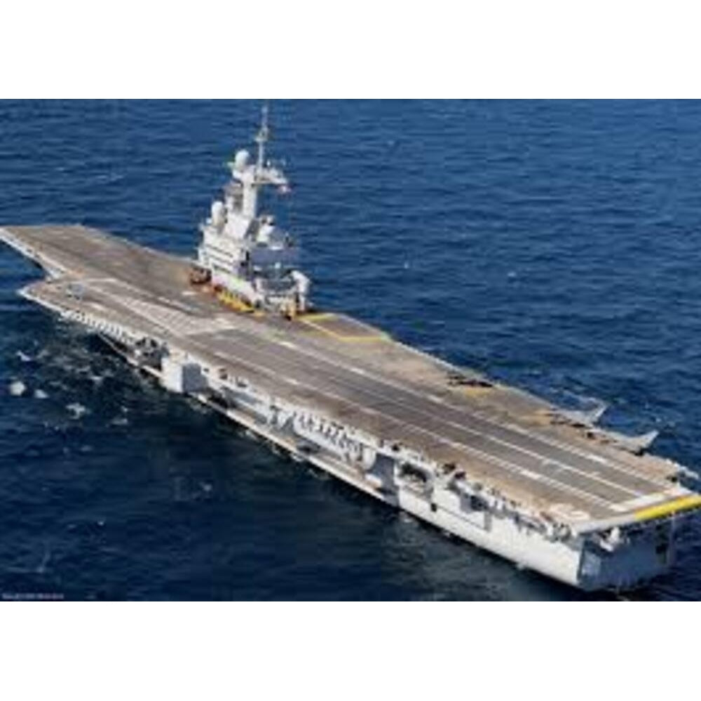 French Charles de Gaulle (R91) 36 Inches Aircraft Carrier Model