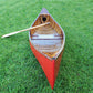 RED CANOE WITH RIBS CURVED BOW | Wooden Kayak | Boat | Canoe with Paddles for fishing and water sports For Wholesale