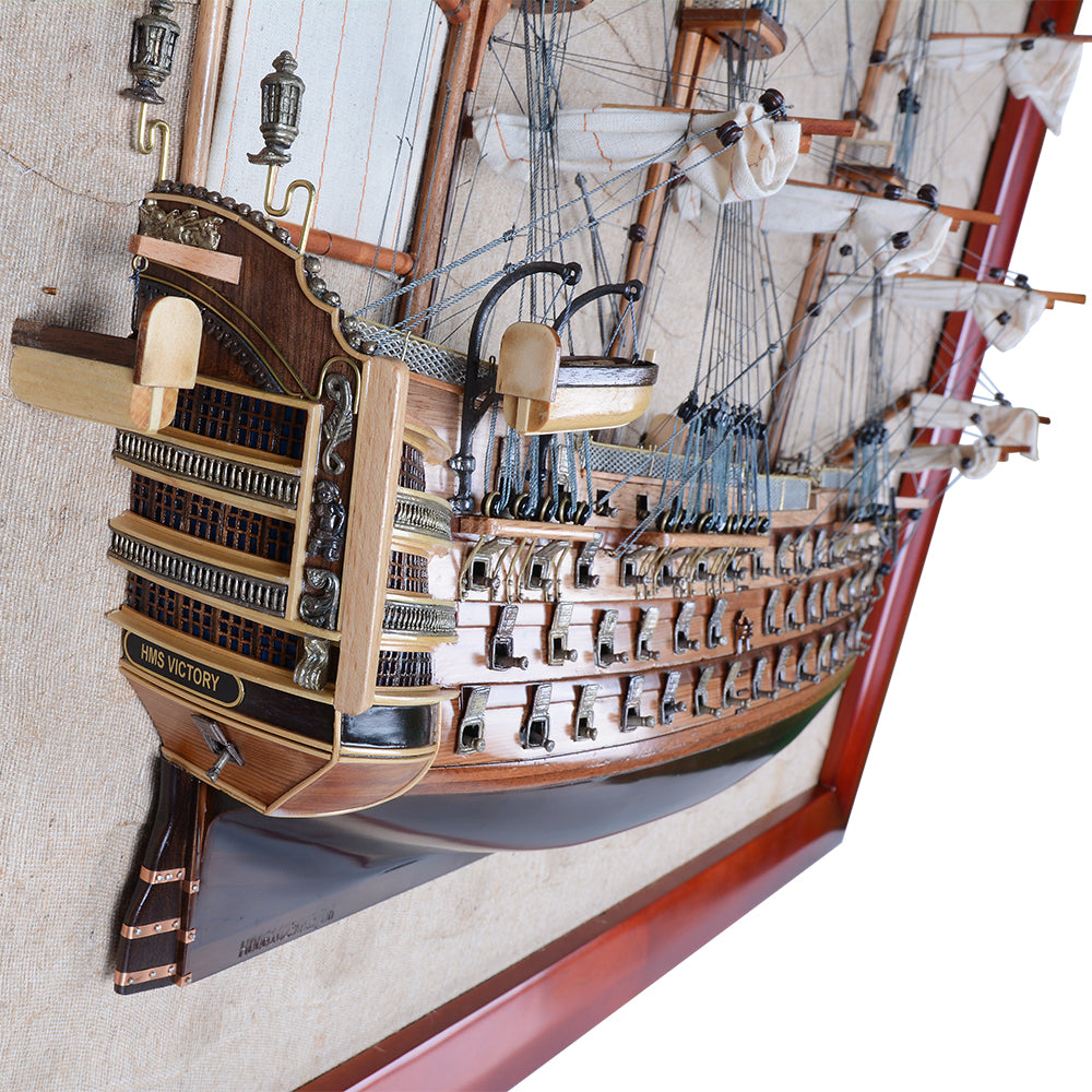 HMS Victory Half - Ship 33 Inches L