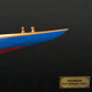 RAINBOW HALF-HULL SCALED MODEL BOAT | High-quality | Home & Office Decoration For Wholesale
