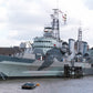 HMS Belfast (C35) Town-Class Light Cruiser 30 Inches Model
