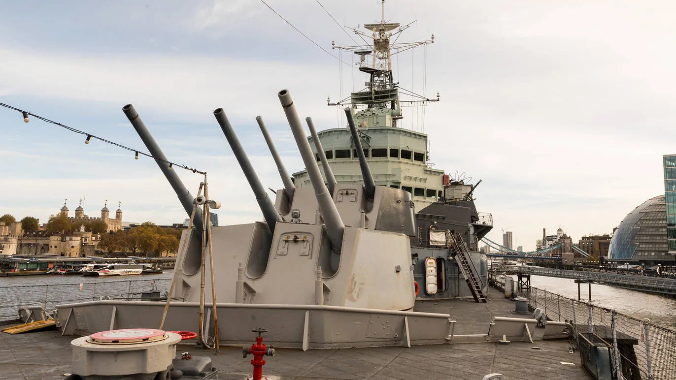 HMS Belfast (C35) Town-Class Light Cruiser 36 Inches Model