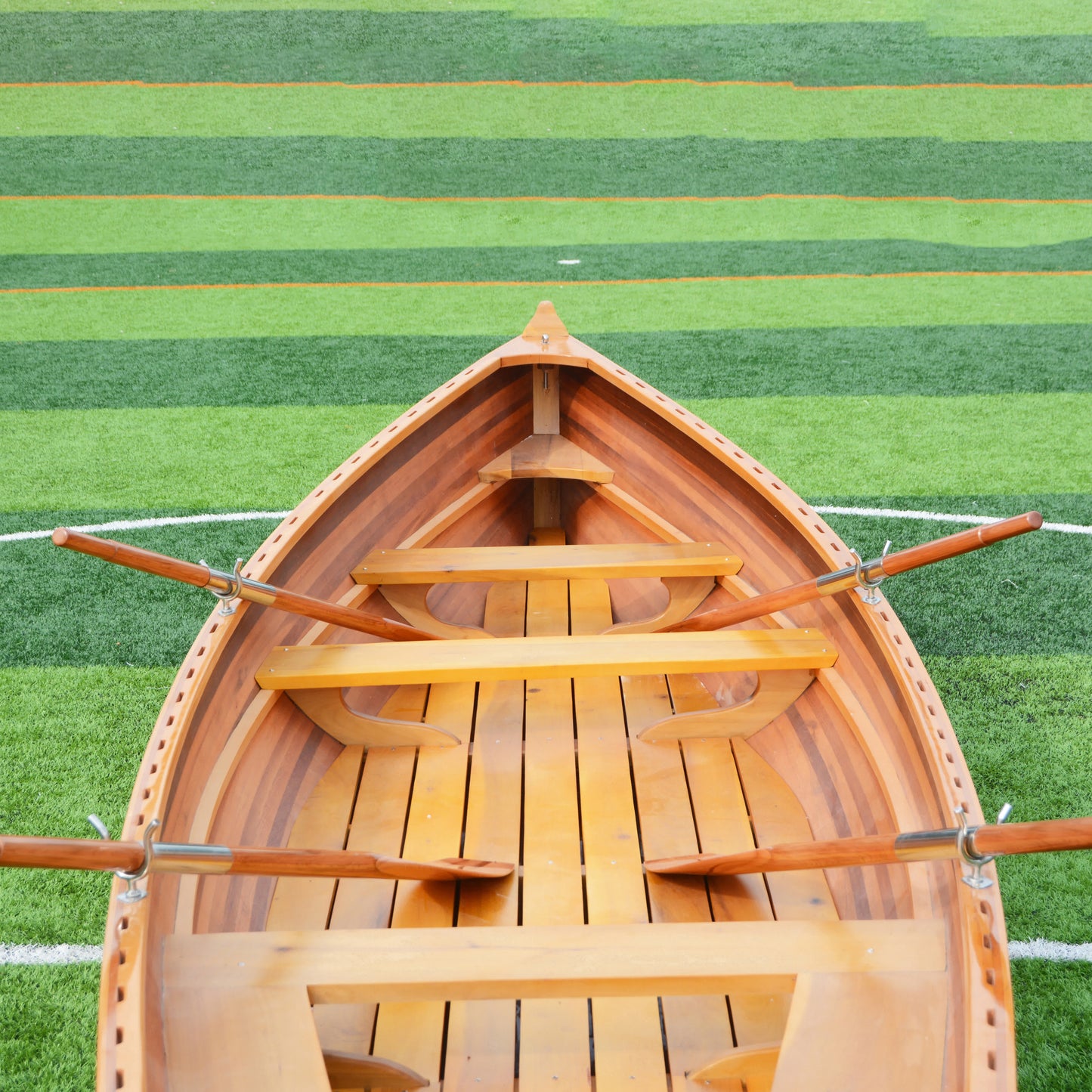 REAL WHITEHALL DINGHY TRANSOM CUT OUT 17 | Wooden Kayak |  Boat | Canoe with Paddles for fishing and water sports For Wholesale