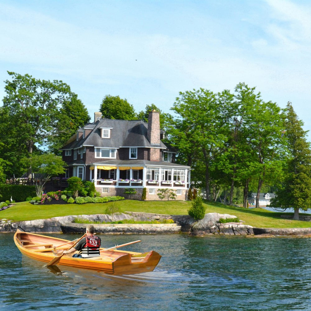 REAL WHITEHALL DINGHY TRANSOM CUT OUT 17 | Wooden Kayak |  Boat | Canoe with Paddles for fishing and water sports For Wholesale
