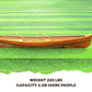 REAL WHITEHALL DINGHY TRANSOM CUT OUT 17 | Wooden Kayak |  Boat | Canoe with Paddles for fishing and water sports For Wholesale